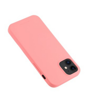 iPhone 12 Mini Compatible Case Cover With Premium Soft Feeling Jelly -Pink